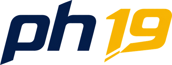 ph 19 brand logo for Philippines gaming platform